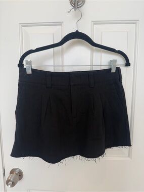 Luna B | Prep School Mini Skirt | Black